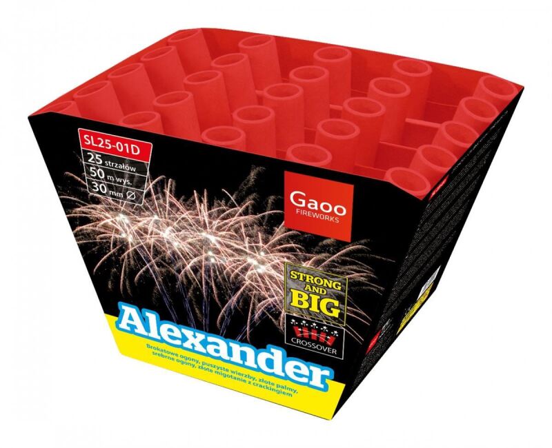 Jetzt Alexander 25-Schuss-Feuerwerk-Batterie ab 36.54€ bestellen