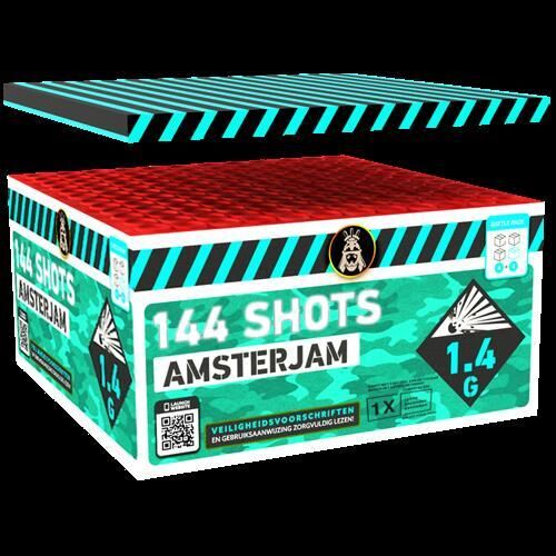 Jetzt Amsterjam 144-Schuss-Feuerwerkverbund 2er Pack (Stahlkäfig) ab 110.49€ bestellen