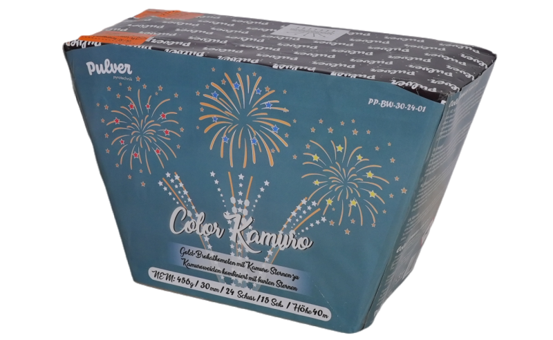 Jetzt Color Kamuro 24-Schuss-Feuerwerk-Batterie ab 45.89€ bestellen