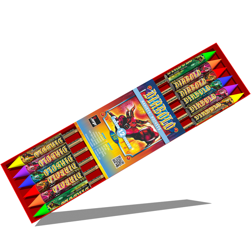 Jetzt Diabolo 12-teiliges Raketen-Sortiment ab 5.09€ bestellen