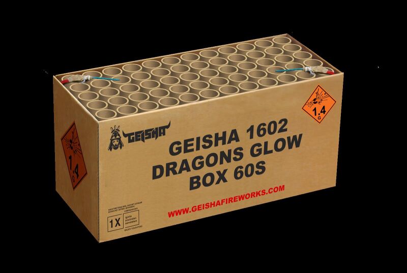 Jetzt Dragons Glow 60-Schuss-Feuerwerksverbund ab 63.74€ bestellen