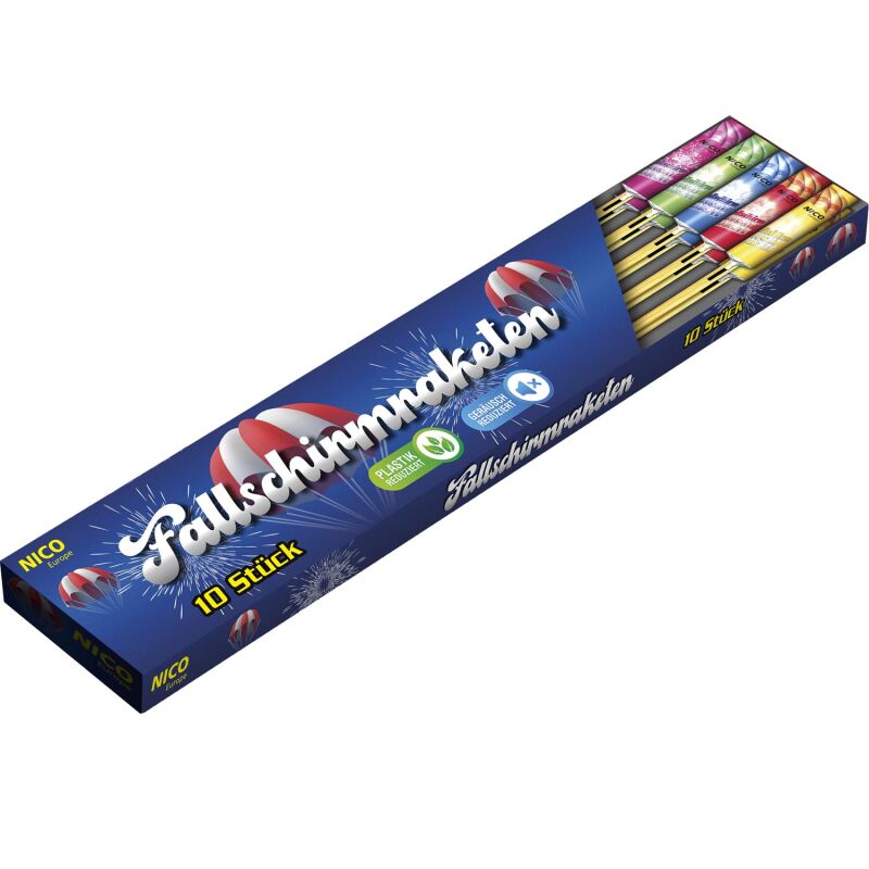 Jetzt Fallschirm-Rakete, 10er-Schtl. ab 19.54€ bestellen