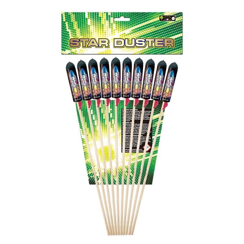 Jetzt Star Duster 10-teiliges-Raketen-Sortiment ab 5.94€ bestellen