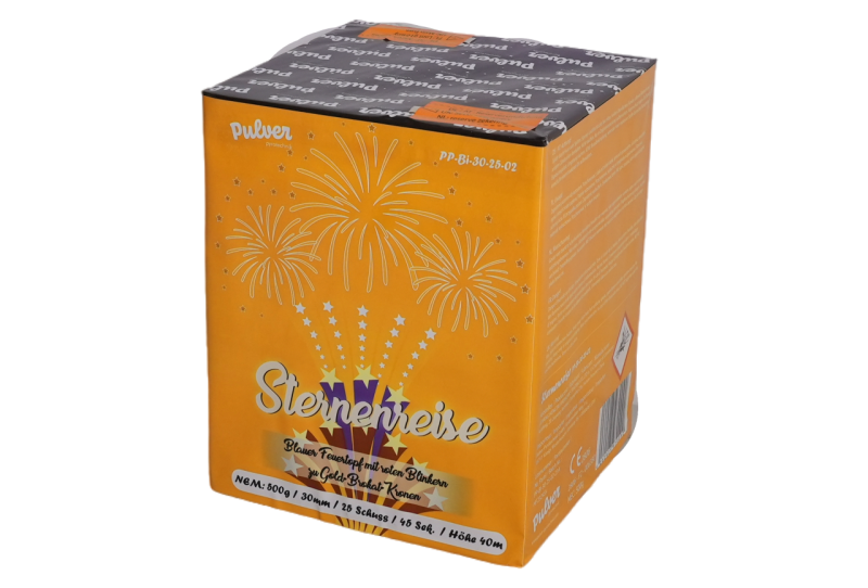 Jetzt Sternenreise 25-Schuss-Feuerwerk-Batterie ab 45.04€ bestellen