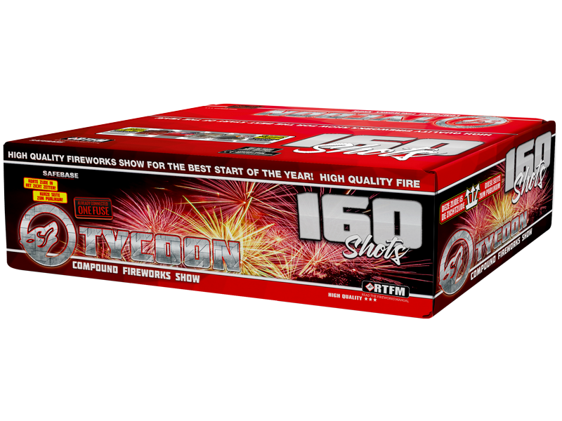 Jetzt Tycoon 160-Schuss-Feuerwerkverbund ab 159€ bestellen