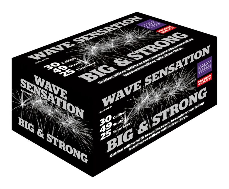 Jetzt Wave Sensation 49-Schuss-Feuerwerksverbund ab 89€ bestellen