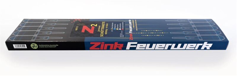 Jetzt Zink Schüttraketen Z2 10-teiliges Feuerwerk-Raketensortiment ab 57.79€ bestellen
